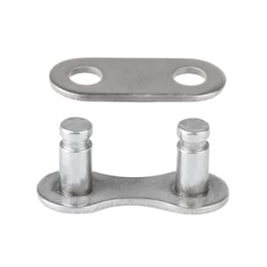 KMC Snap-On Wide EPT Sølv Kjedelås Single, 1stk 1/2" x 1/8