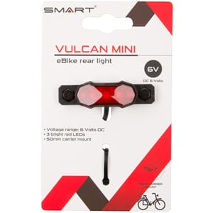 SMART Vulcan Mini Baklykt 3 LED El Sykkel