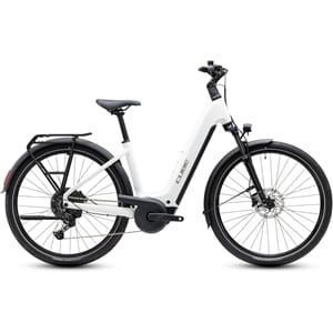 CUBE Touring Hybrid ONE 600 metallicwhite´n´chrome Easy Entry 2027