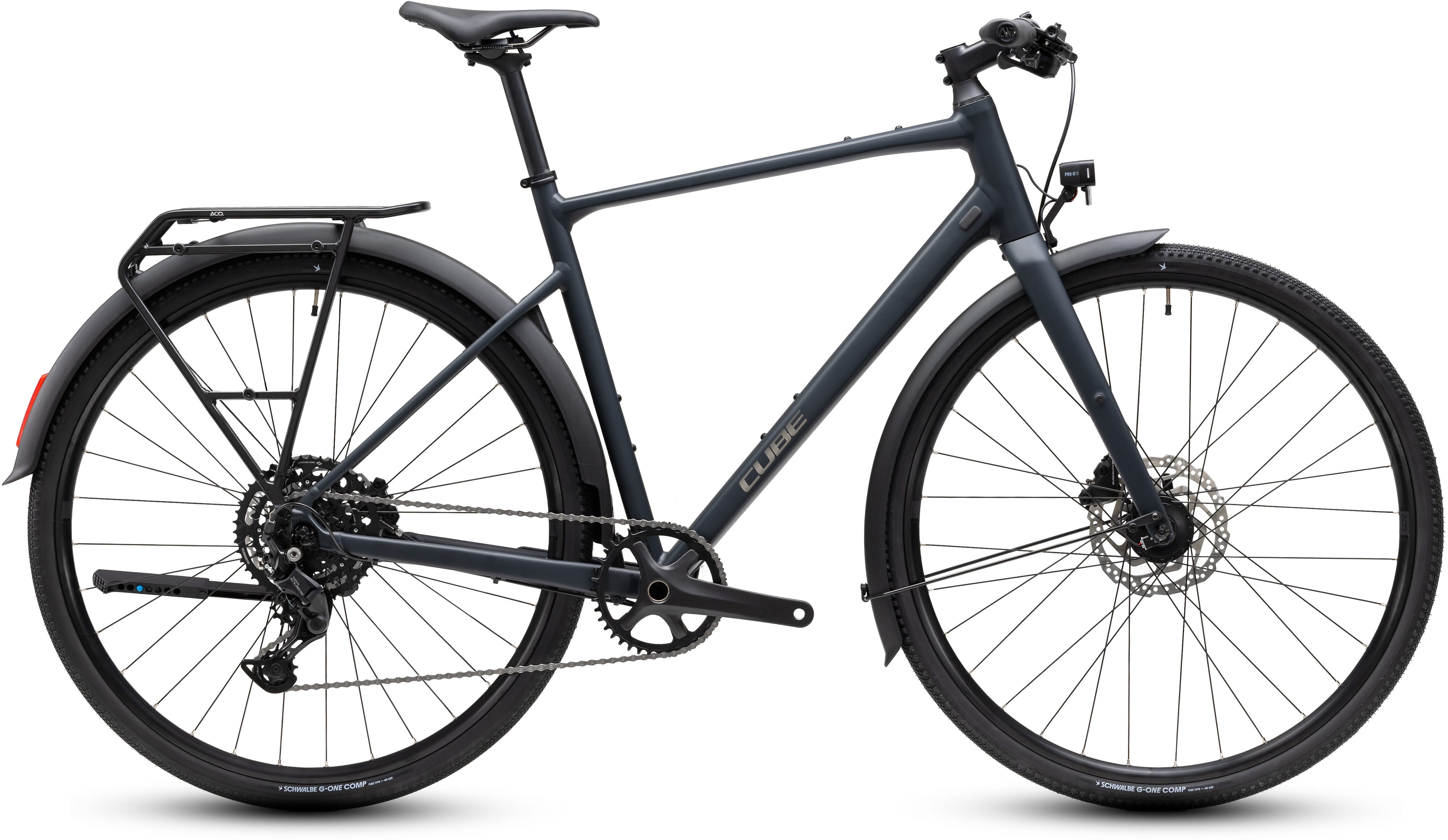 CUBE Nulane Pro FE night´n´chrome 2027 Gravelsykkel