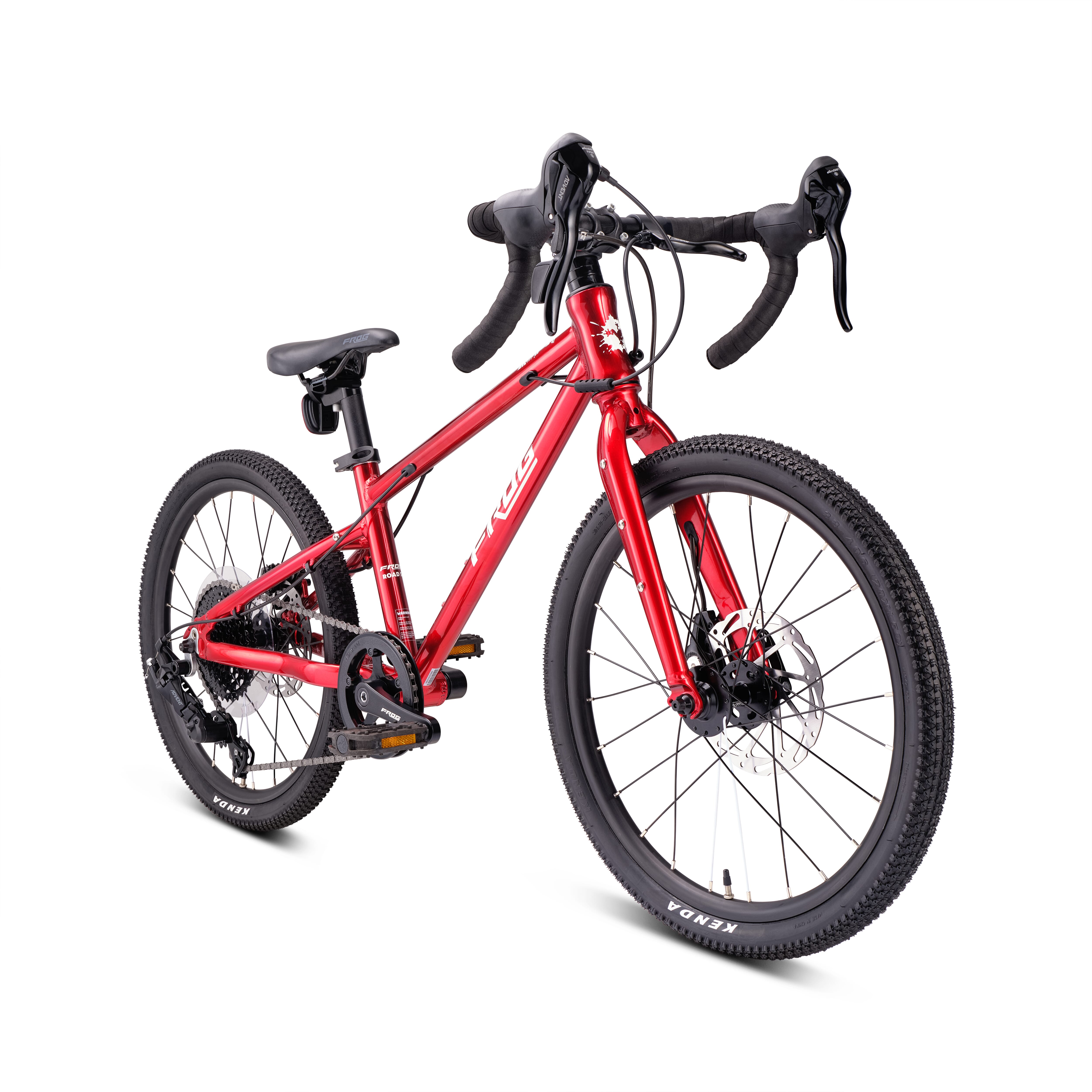 FROG Gravel 53 Racing Red 20 8,65kg Barnesykkel ca. 5-7 år