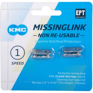 KMC Z1eHX narrow EPT MissingLink Single ,7.8mm,2-pack