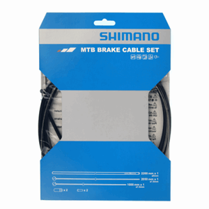 Shimano Bremsewire sett XTR svart, rustfri vaier