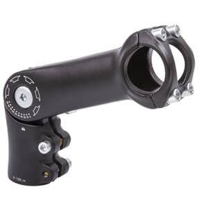 PROMAX STYRSTAMME AHEAD JUSTERBAR SORT 31,8MM 110MM