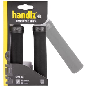 HÅNDTAK VELO MTB D2  ENKEL LÅSERING 130MM SORT