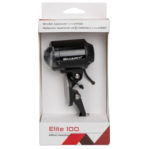 SMART Forlykt  "eLite 100", for E-bike, 350 lumen