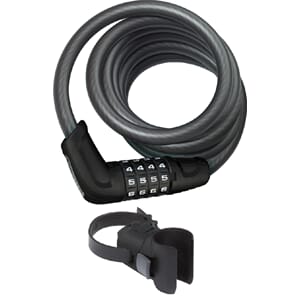 Abus Spirallås Tresor 6512C  M/Kode 180/12mm M/Holder