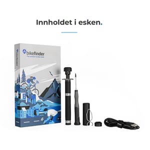 Bikefinder BFG2  GPS Sykkelsporing og Forsikring Gen 2