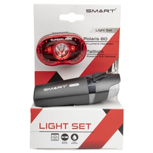 LYKTESETT SMART 1/2W DIODE 80lumen  +0,5W RØD