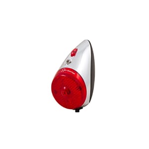 Baklykt SPANNINGA NR 9 XB Chrome 2 x AAA Battery 34 hrs