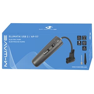M-WAVE Elektrisk Sykkelpumpe Elumatik USB 2