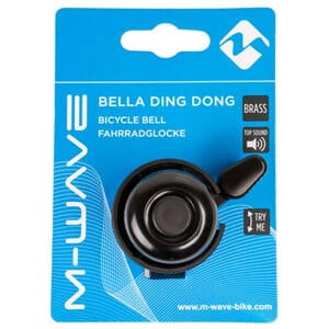 M-Wave Ringeklokke Ding Dong Mini Bell Brass Sort