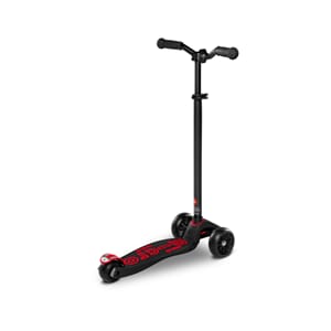 MICRO Sparkesykkel MAXI DELUXE PRO Black/Red 5 år+