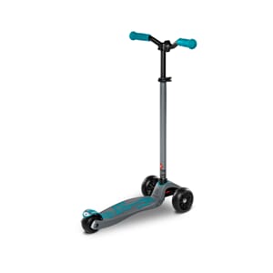 MICRO Sparkesykkel MAXI DELUXE PRO Grey/Aqua ca. 5år+
