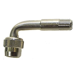 Ventil adapter, AV - AV, Bøy 90 grader